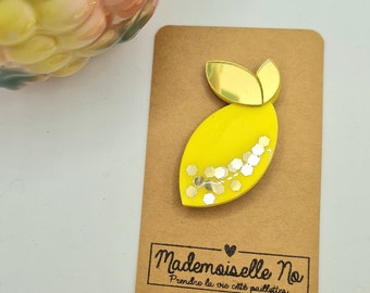 Broche Citron