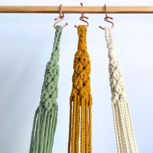 Macrame Plant Hanger - Boho Indoor Hanging Planter