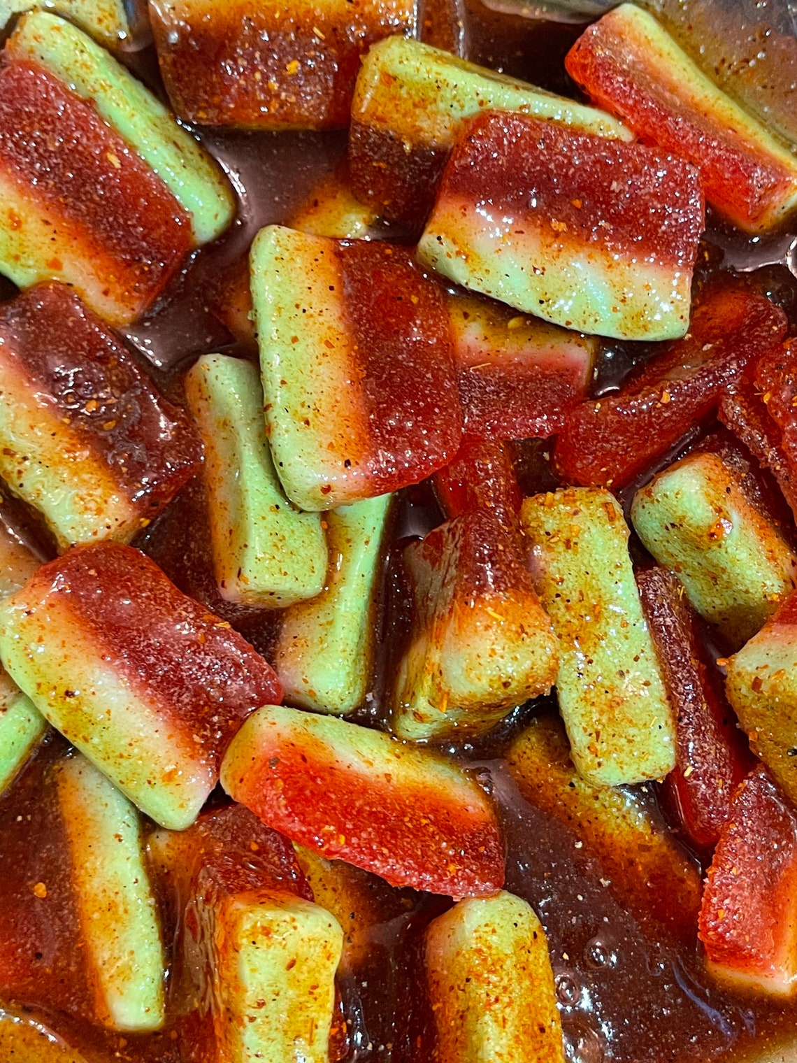 Chamoy Watermelon Slices Mexican Candy UK Chamoy Etsy