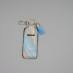 lip balm holder, lip balm keyring, lip balm keychain, accessory, lip balm holder with tassel