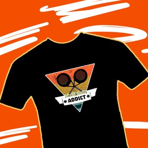 Padel Tennis Addict Unisex T-Shirt