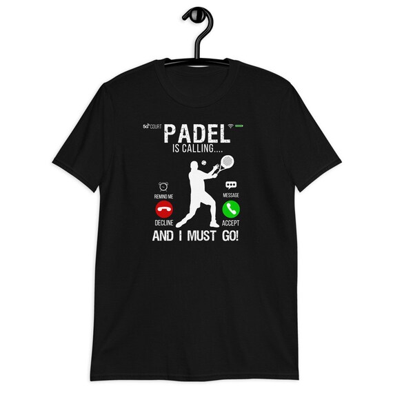 T-Shirt Padel Tennis Homme - Tshirt Sport Padeliste Cadeau Anniversaire