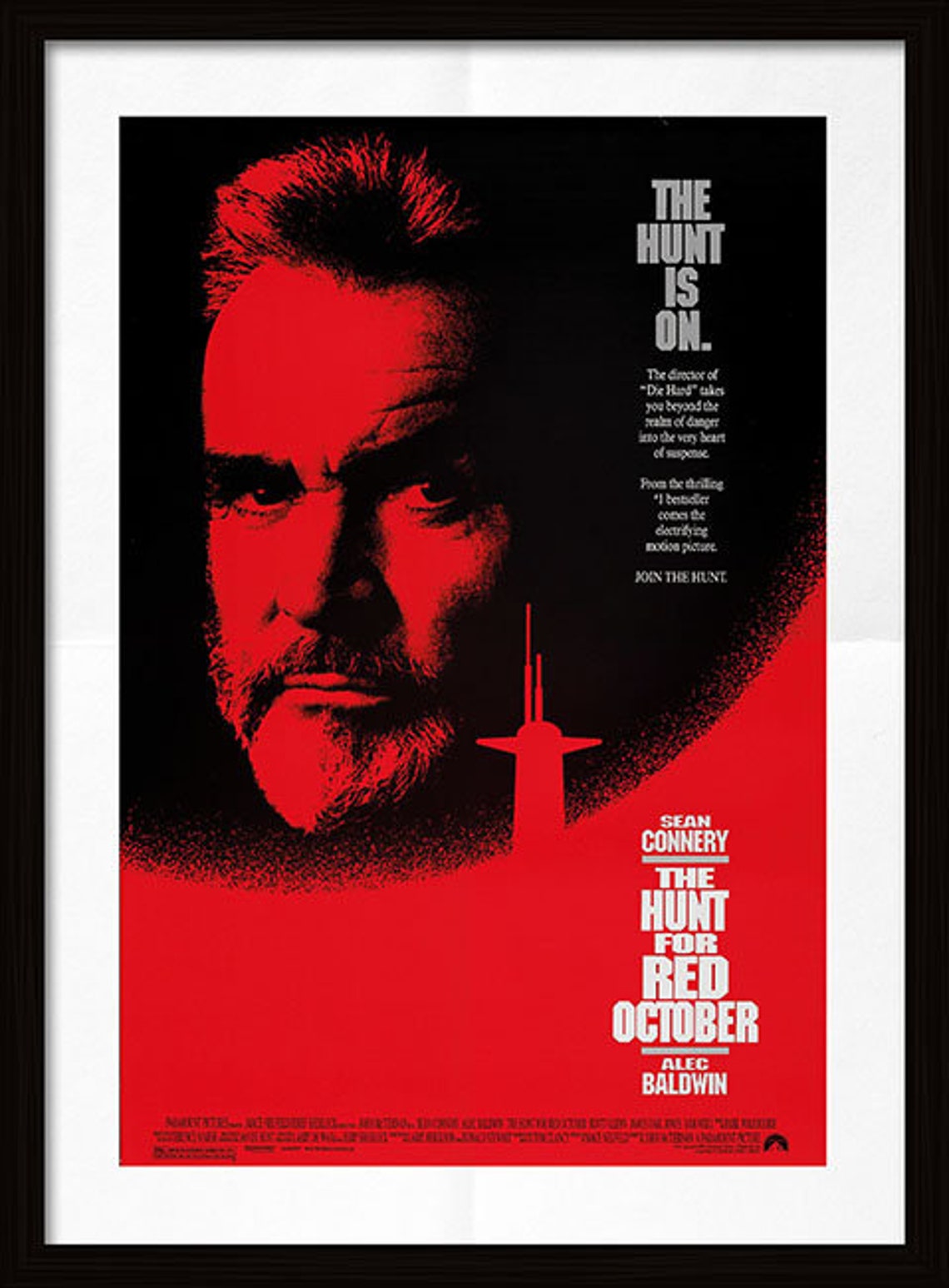 Poster the Hunt for the Red October Etsy