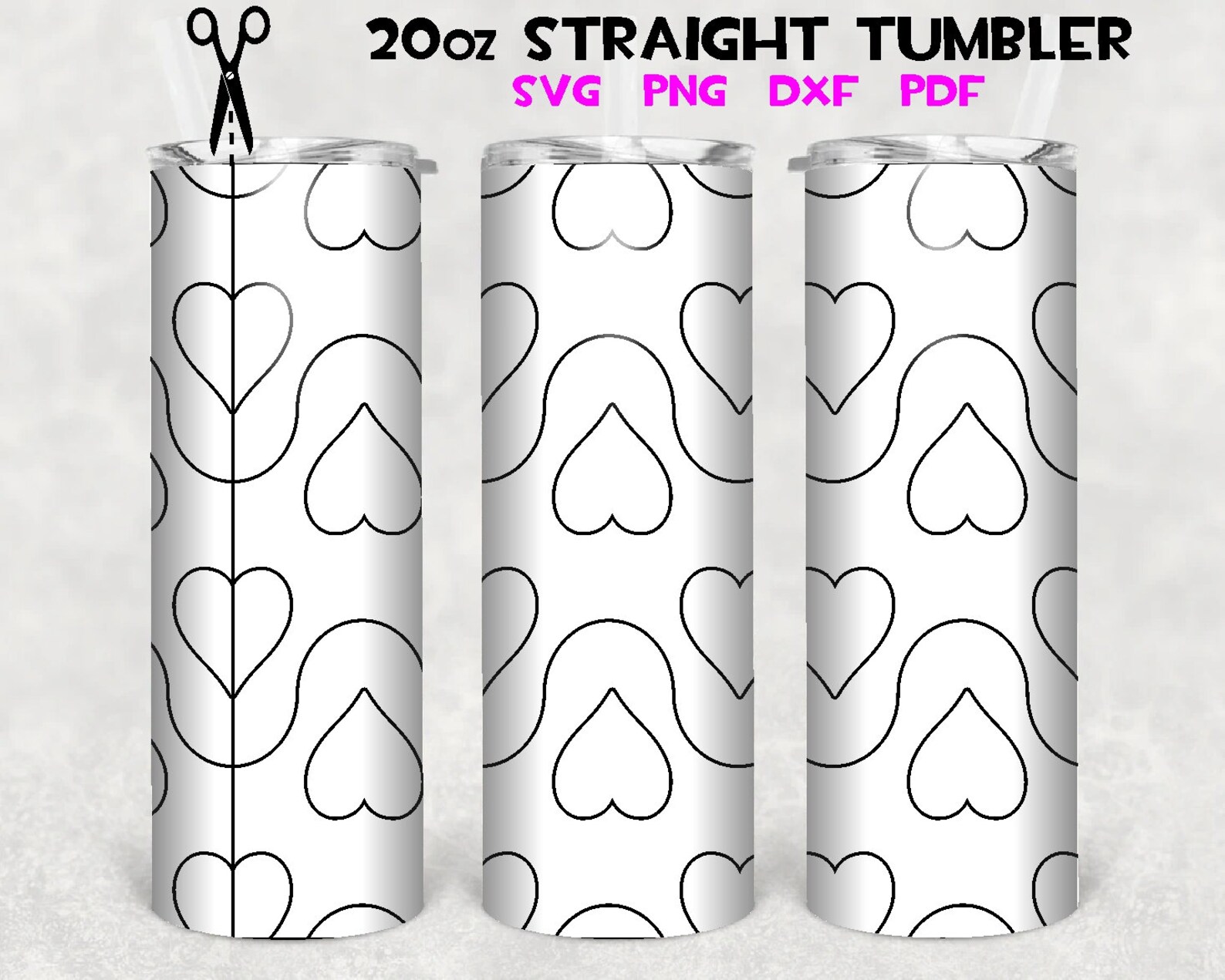 Burst Svg Template / Tangram Tumbler Svg /SET_2 | Etsy