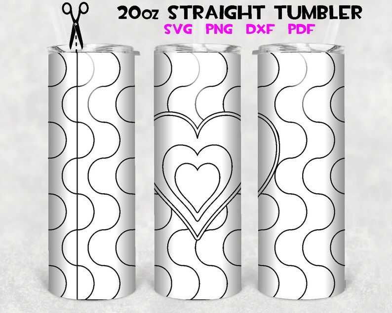 Burst Svg Template / Tangram Tumbler Svg /SET_2 | Etsy