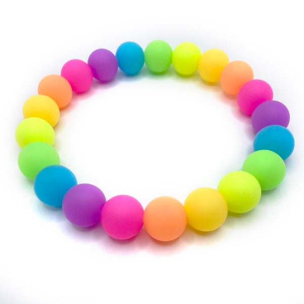 Glow Party Silikon Hundehalsband: Hundehalsband aus Perlen