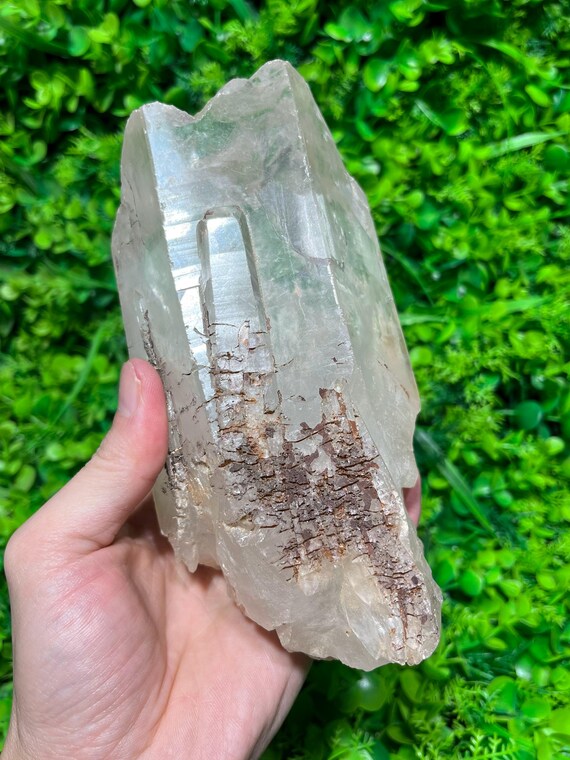 6.69インチ 天然ヒマラヤ水晶クラスター 原石標本 ヒーリング