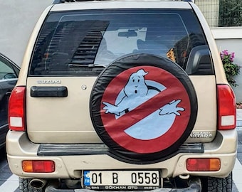 Ghostbusters Spare Tire Cover: UV Protection, All Sizes