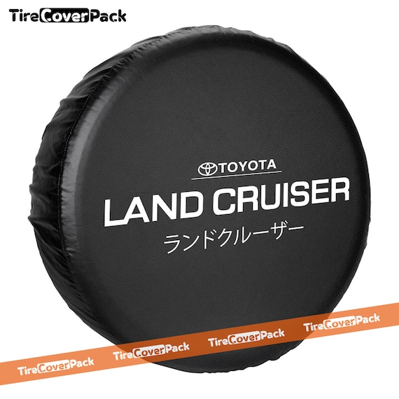 トヨタ ランドクルーザー - 日本製スペアタイヤカバー：UVカットPVC
