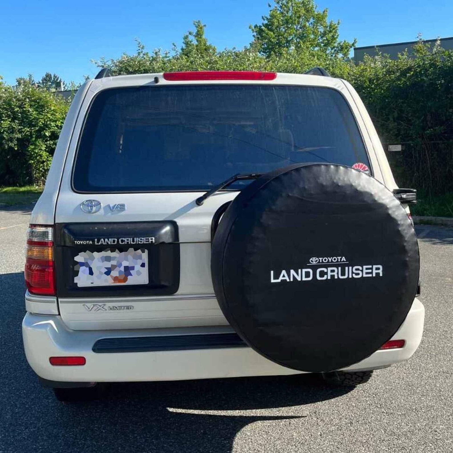 Toyota Land Cruiser Spare Tire Cover Leather Etsy