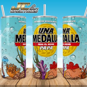 Tumbler Skinny 15oz, 20oz Light Beer Fathers Design Template for Sublimation - PNG Digital Download