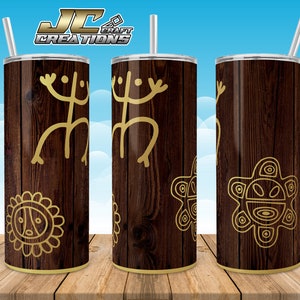 Tumbler Skinny 20oz Puerto Rico, Boricua, Taino Desings download. 1 PNG File.