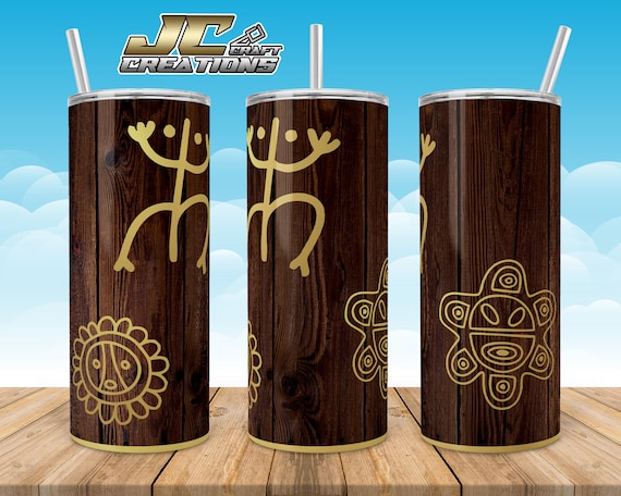 Tumbler Skinny  20oz Puerto Rico, Boricua, Taino Desings download. 1 PNG File.