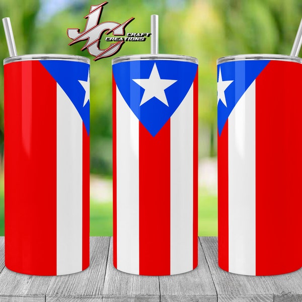 Tumbler Skinny 15oz, 20oz, mug 11oz Puerto Rico Flag Desings download. File 3PNG.