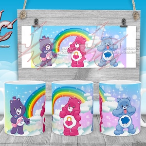 Kid Mug 11oz Bear Designs only. 1 PNG File.
