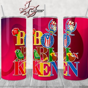 Tumbler 15oz, 20oz, Mug 11oz PR Boricua Desings. 3 Pack PNG File..