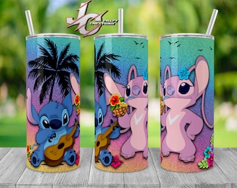 Tumbler Skinny 15oz, 20oz Stitch Designs, download only.
