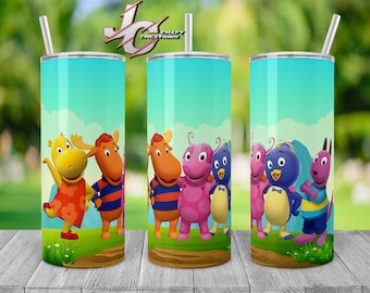 Kid Tumbler wrap 20oz, 15oz, Mug 11oz, Sippy 12oz. 4 PNG Designs Digital download only.