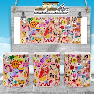 Tomorrow Will Be Beautiful 11oz Mug Digital Designs. 2 PNG Files.
