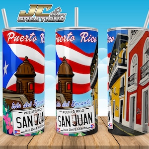 Tumbler Skinny 20oz Puerto Rico Old SJ Flag Desings herunterladen. Datei 2 PNG.