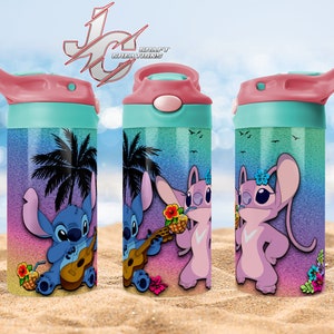 Sippy Flip Lid 12oz Stitch Angel Desings download only.