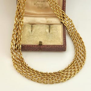 Vintage Gold Braided Chain Necklace, 80s Woven Statement Link Necklace, Designer Collar Necklace, Vintage Gold Statement Chain, Gift For Her