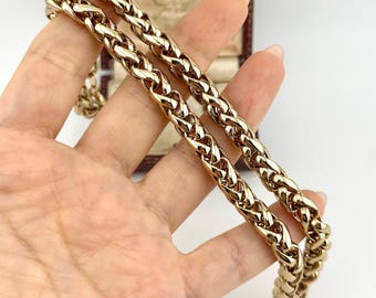 Collier Ras Du Cou Vintage Années 70 En Laiton Doré Et Galalithe - Bon état - Sans Marque