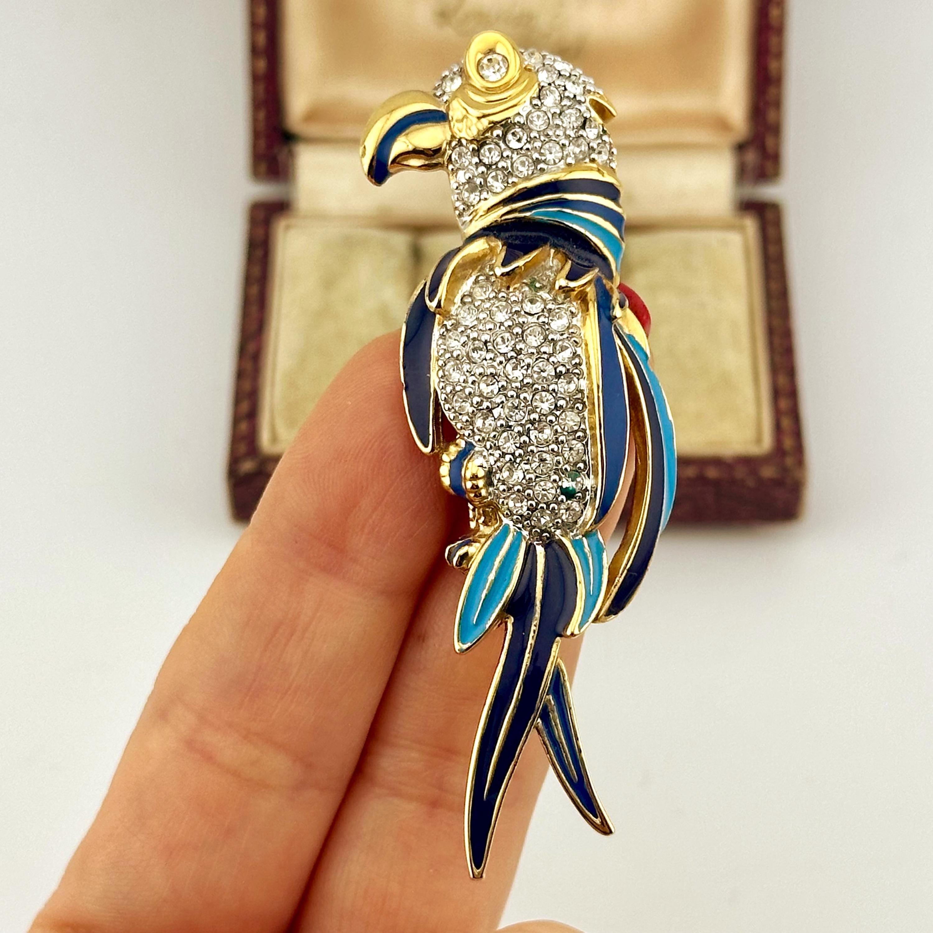 Swarovski Paradise Brooch - Etsy