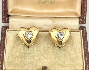 【超希少・美品】GIVENCHY エンジェル ピアス ヴィンテージ 80s Vintage GIVENCHY Designer Signed 80's Gold Tone Angel Wing