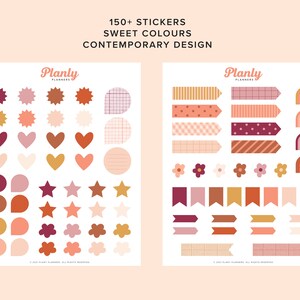 Digital Planner Stickers Pack | Goodnotes | Pre Cropped Sticker Book ...