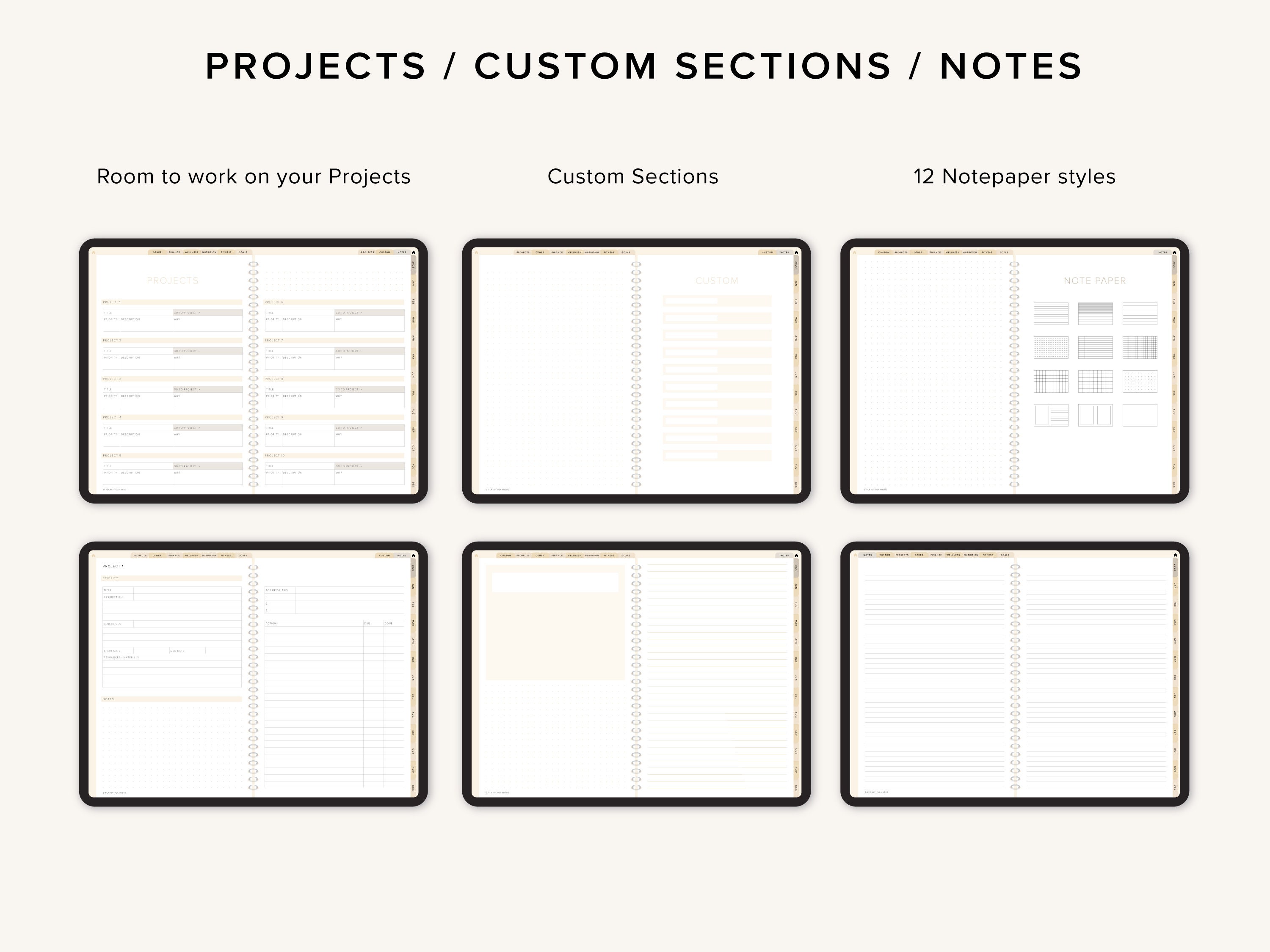Digital Planner 2023 Goodnotes Planner Ipad Planner Etsy Australia
