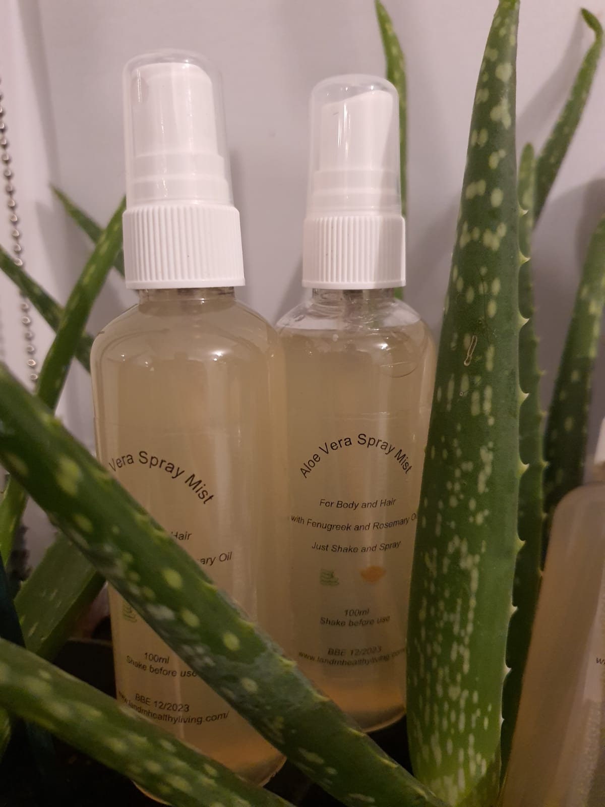 Hair Spray Mist with Aloe Vera Fenugreek and Rosemary Oil for Etsy