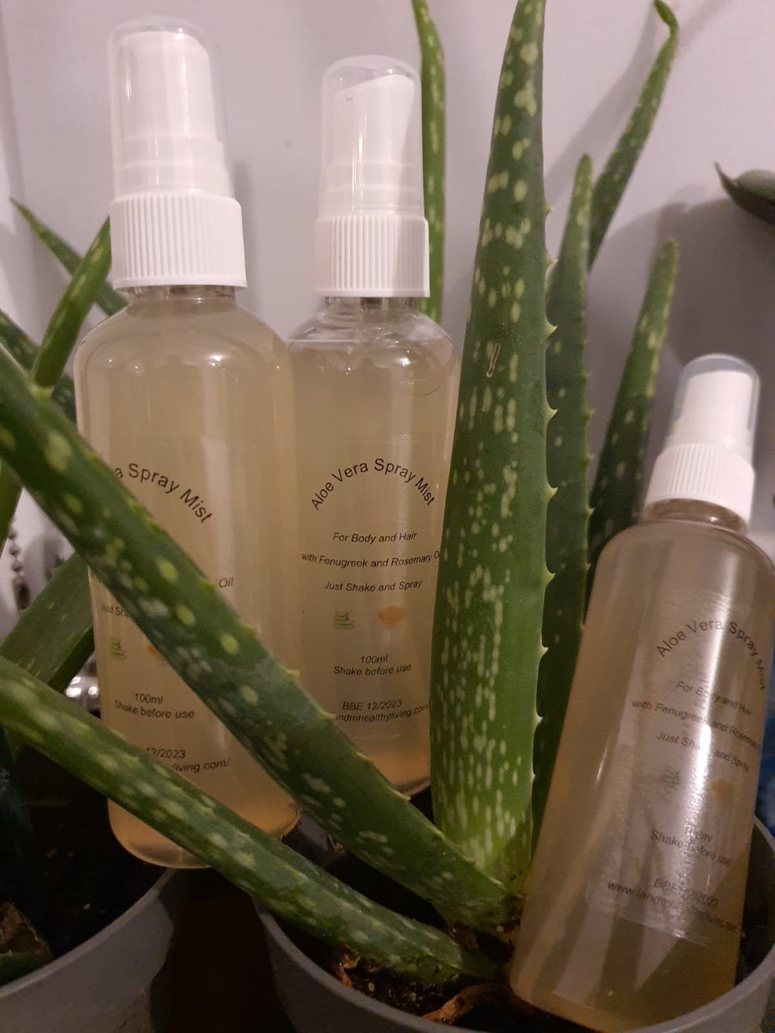 Hair Spray Mist with Aloe Vera Fenugreek and Rosemary Oil for Etsy