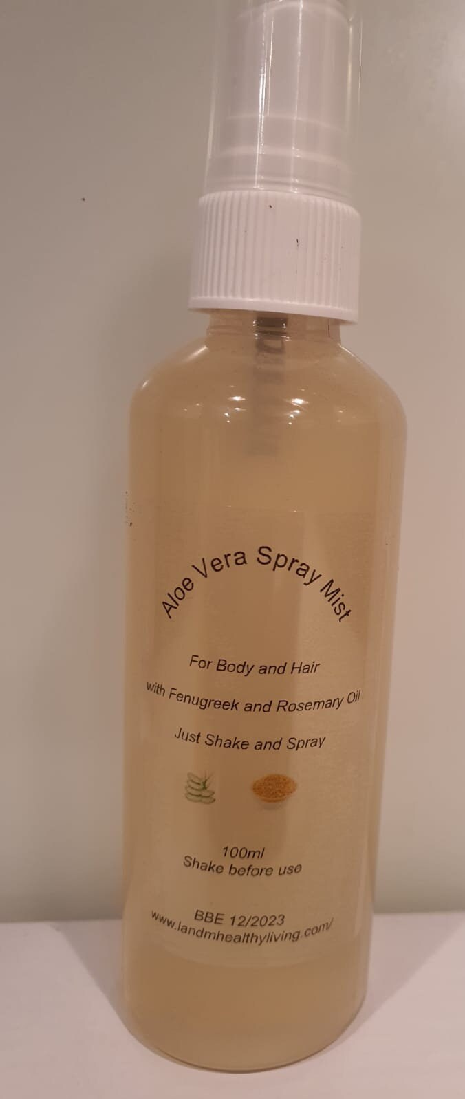 Hair Spray Mist with Aloe Vera Fenugreek and Rosemary Oil for Etsy