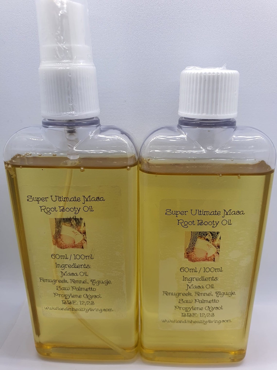 Super Ultimate Maca Oil With Fenugreek Fennel Aguaje Saw Etsy UK