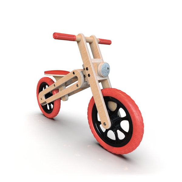 Wooden Balance Bike | Kids Walking Bicycle | No Pedal Bike | Balance Bicycle for Toddler