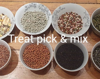 Treat pick and mix for small mammals