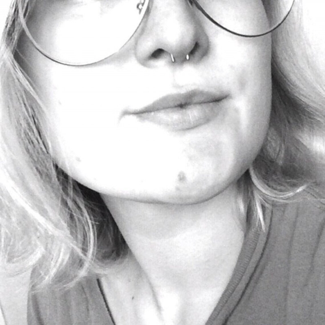 Septum Retainer Septum Piercing Nose Retainer Unique Septum Etsy