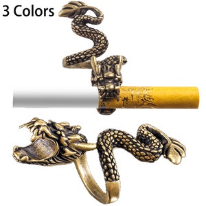 Rose Style Bougie Blunt holder rings
