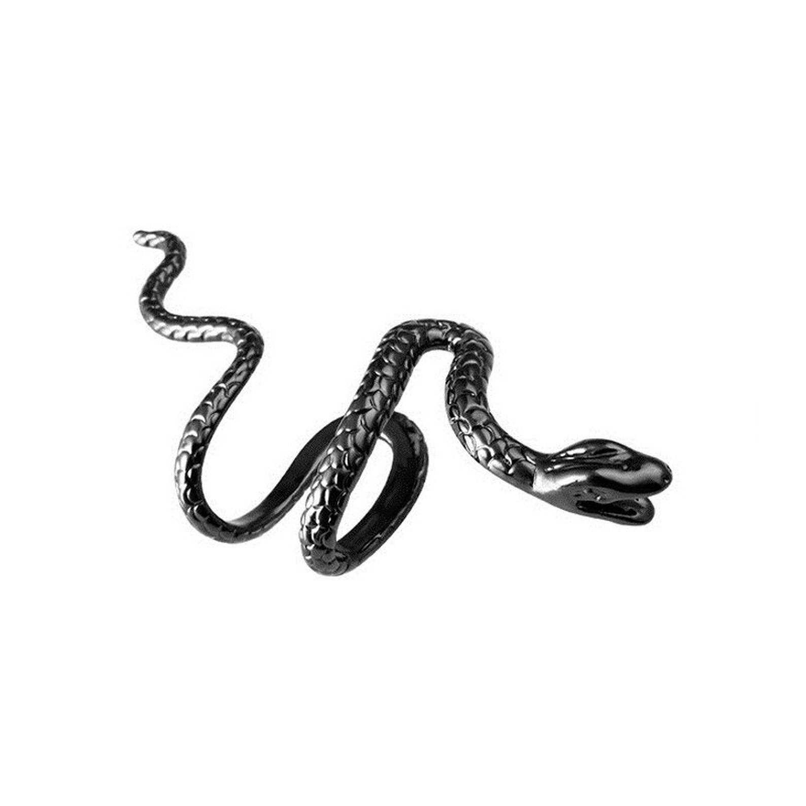 Dragon Ear Cuff Serpent Earrings Snake Ear Cuff Fake Helix Etsy