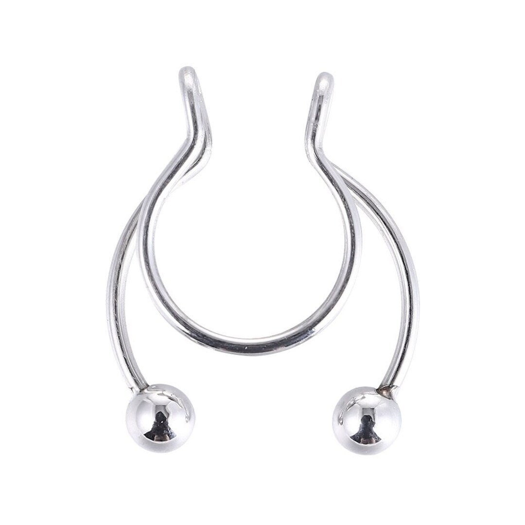 Fake Septum Ring, Septum Ring, Fake Nose Ring, Fake Septum, Septum