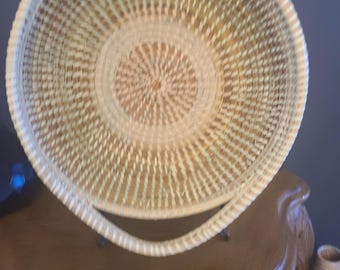large Charleston Sweet grass Bread Basket
