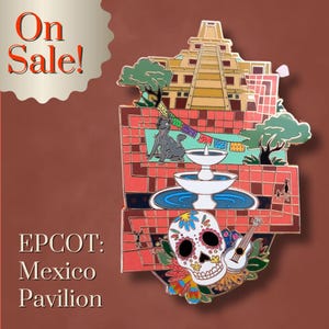 Mexico Epcot fantasy pin