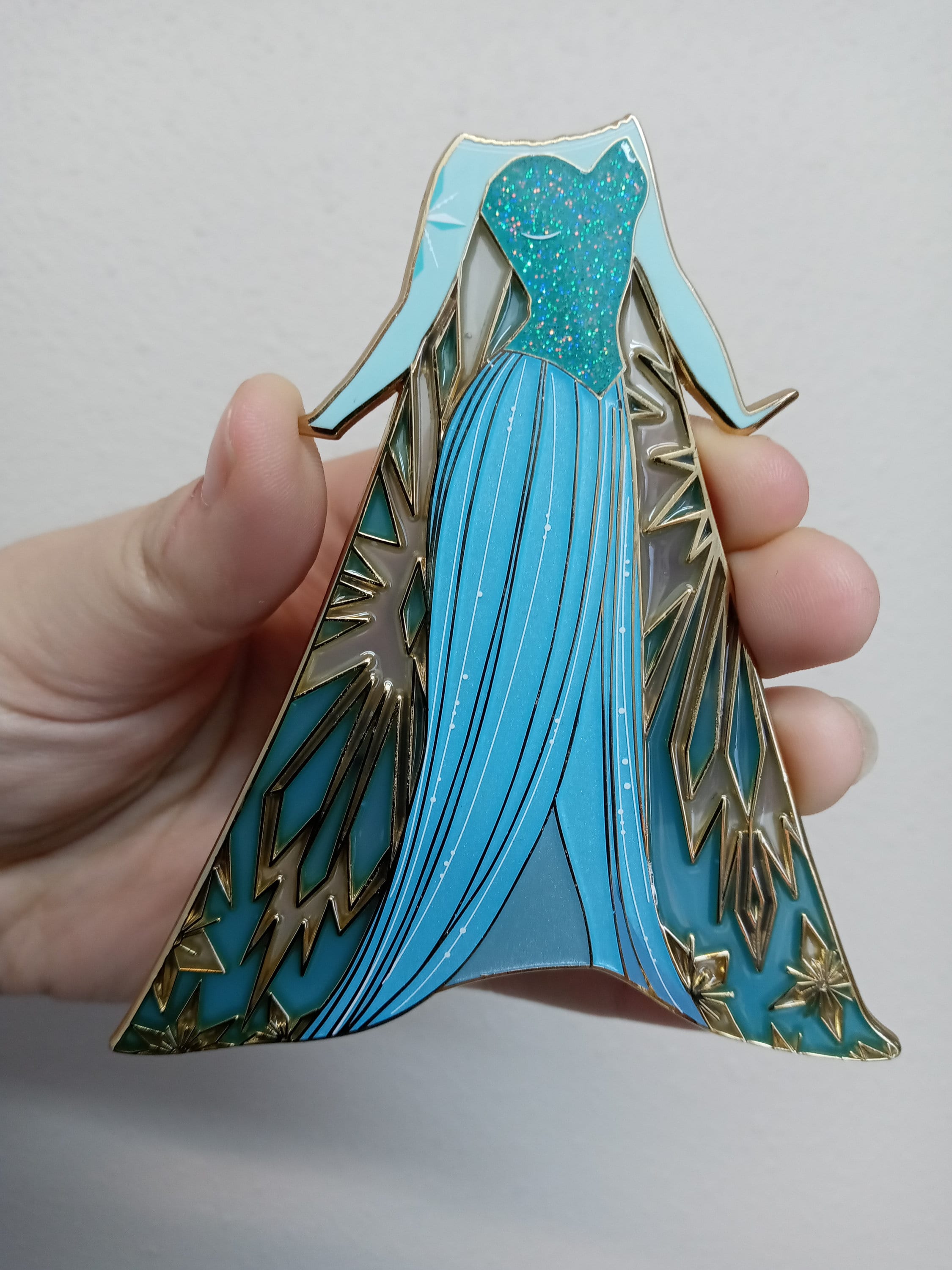 Elsa paper dolls Ice dress fantasy pin (DRESS ONLY) Frozen