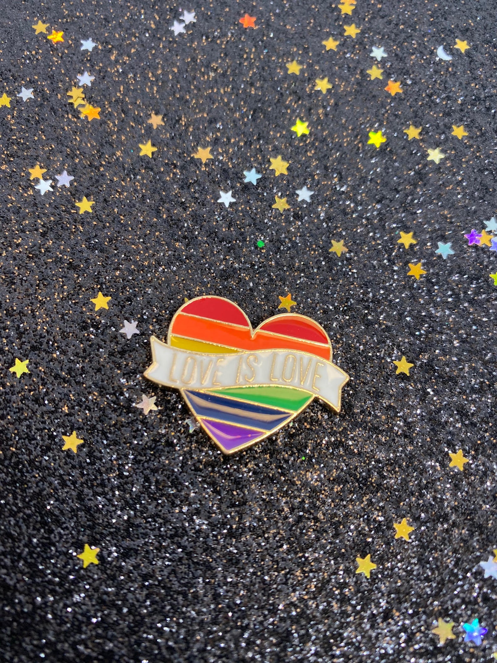 Love is Love Pin Etsy