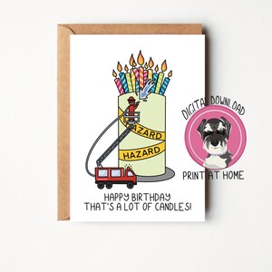 Instant downloadable funny birthday card | Funny happy birthday card digital file |Funny birthday card for family or friend | You&#39;re old