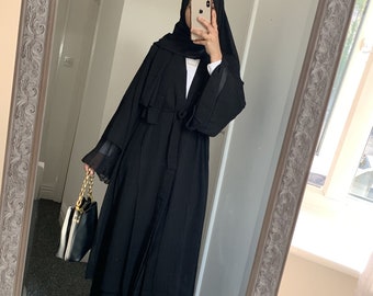 chiffon abaya uk