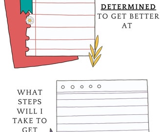 Affirmation Journal, Kids Mindfulness Prompts, Printable Journal Questions