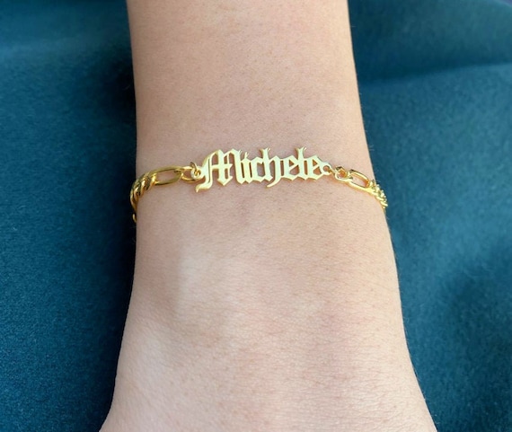 ProLuckis Personalized Gold Baby Bracelet Engraved India | Ubuy