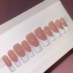 French tip Fake nails